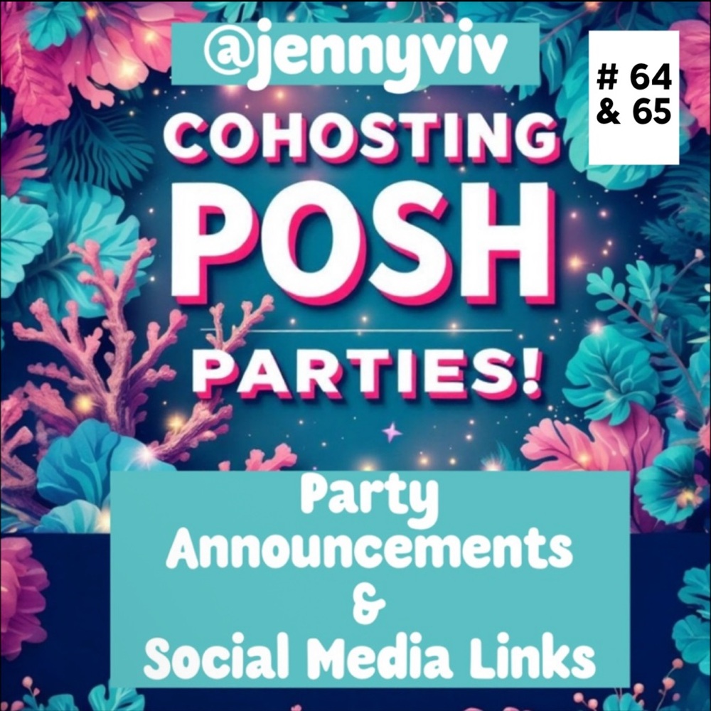Co Hosting Posh Party Tonight and 22nd Announcements Like New Listing - Picture 4 of 11